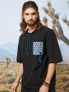 Navajo Pocket Cord Designed T-Shirts