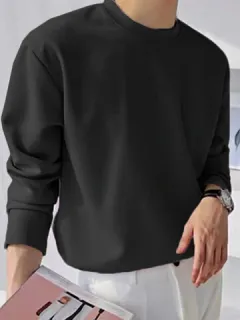 Solid Color Long Sleeve T-shirts