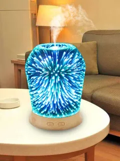 Humidificador ultrasónico 3D LED Difusor