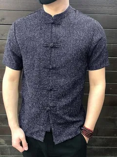 Casual Short Sleeve Button Down Shirts