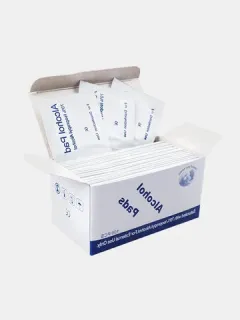 Toallitas húmedas con alcohol al 70%