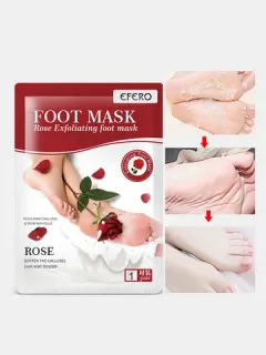 Pies Pie de rosa exfoliante Mascara