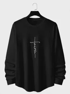 Letter Print T-shirts