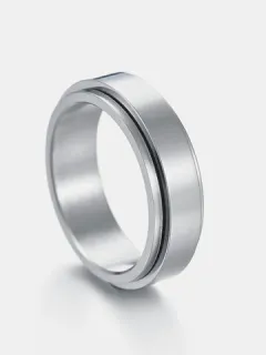 Anillo de acero de titanio para hombres