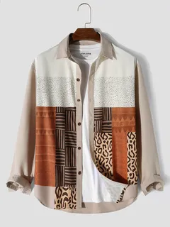 Ethnic tribal print shirts