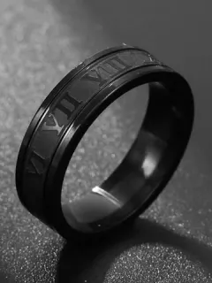 Anillo con número romano tallado