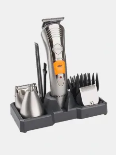 KM-580A Multifuncional Recargable Cabello Recortadora de cuidados Clipper Bear Oreja Navaja Kit de afeitadora