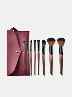 Conjunto de pinceles de maquillaje de lujo