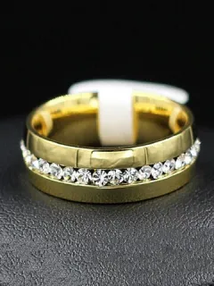Anillos de oro de plata de moda