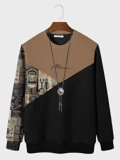 Tribal Totem Patch Sweatshirts