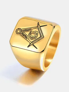 Anillos de dedo de los hombres de moda