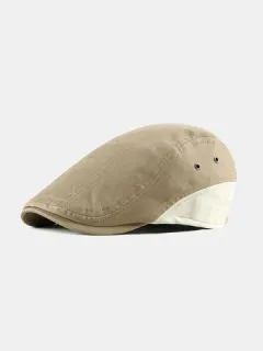 Men's Beret Caps Casual Outdoor Visor Forward Hat