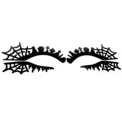 Etiquetas engomadas artísticas del ojo de Halloween