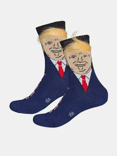 Hombre Tubo mediano calcetines Trump Cotton calcetines