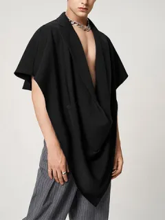 Sleeveless Roll Neck Pullover Vest