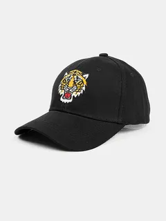 Tiger Embroidery Pattern Men's Baseball Cap