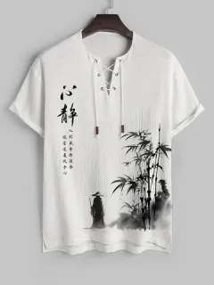 China Ink Painting T-shirts