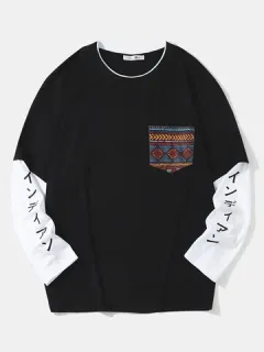 Imitation Twinset T-shirts with Japanese print
