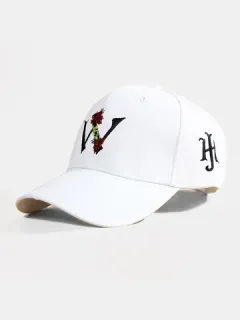 Unisex Solid Letter Embroidery Baseball Caps