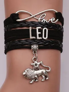 Pulsera de hombre multicapa vintage