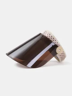 Hollow Adjustable Anti-UV Large Brim Cover Face Hat
