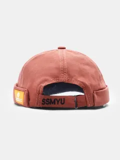Unisex skull embroidered cap