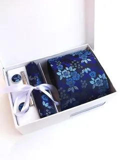 Un juego de corbata Caja