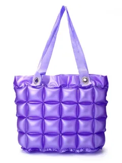 Almacenamiento de viaje inflable de 7 colores Bolsa Grande Impermeable Playa Totalizador Bolsa Compras Bolsa