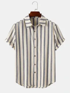 Striped Button Down Shirts