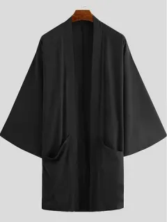 Loose Retro Bat Sleeve Cardigan