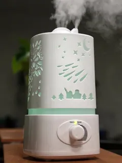 Humidificador de aire EIV Mini luz nocturna Atomización ultrasónica Ministerio del interior Tranquilo