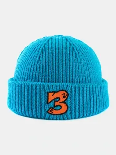 Unisex Skull Cartoon Number Cap
