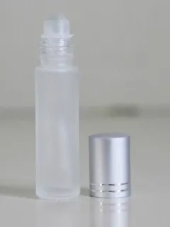 Perfume Rodillo Botella de vidrio de bola