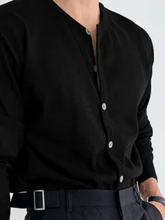 Plain long sleeve shirt