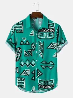 Geometric Sketches Abstract Shirts