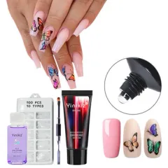 Conjunto de cola de cristal de mariposa