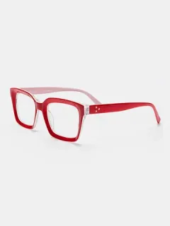 Marco grueso de 5 colores Cat-eye Caja Lectura Gafas