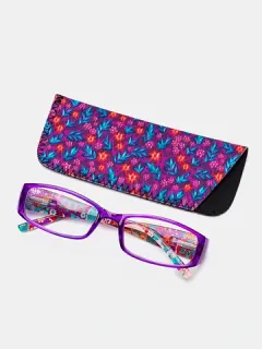 Lectura de marco cuadrado de 4 colores Gafas