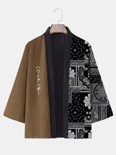 Japanese Kimono Paisley Patchwork
