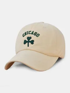 Embroidered Shamrock Baseball Hat