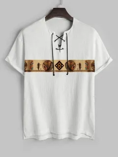 Ethnic T-shirts Pattern Panel