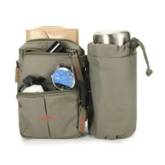 Nylon Impermeable Mini Crossbod Bolsa al aire libre Sport Travel Wais