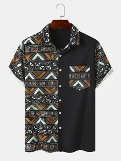 Block Print Ethnic Shirts
