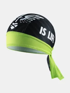 Mens Unisex al aire libre Bicicleta de ciclismo transpirable de secado rápido Cap Pirate Hood Pañuelo en la cabeza Bicicleta de carreras Sombrero