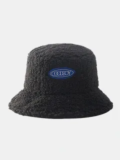 Men & Women Warm Lambswool Bucket Hat
