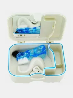 Dentadura Caso Kit de contenedor