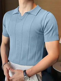Men's Striped Slim Shirt